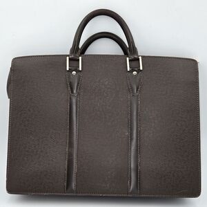 Louis Vuitton Taiga Ardoise Porte Document Lozan Briefcase VI0065